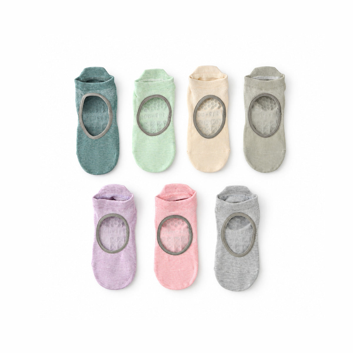 Professional Non-Slip Women's Yoga and Pilates Socks with Silicone Grips