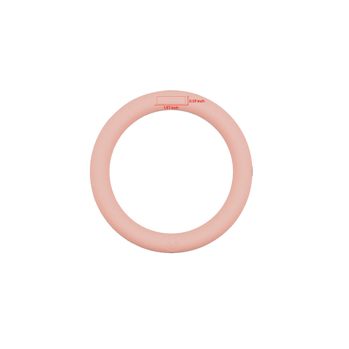 Weighted Pilates Ring with Matte Finish-22