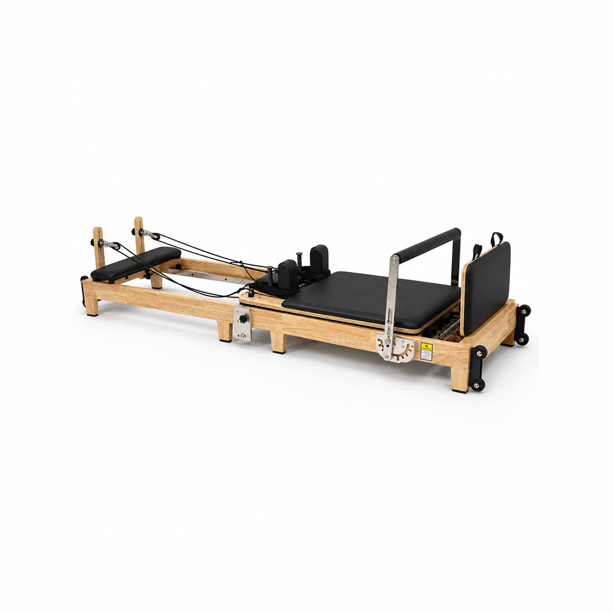 Classic Oak Folding Pilates Reformer-005
