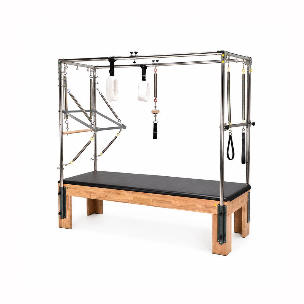 Oak Wood Pilates Cadillac Reformer-003