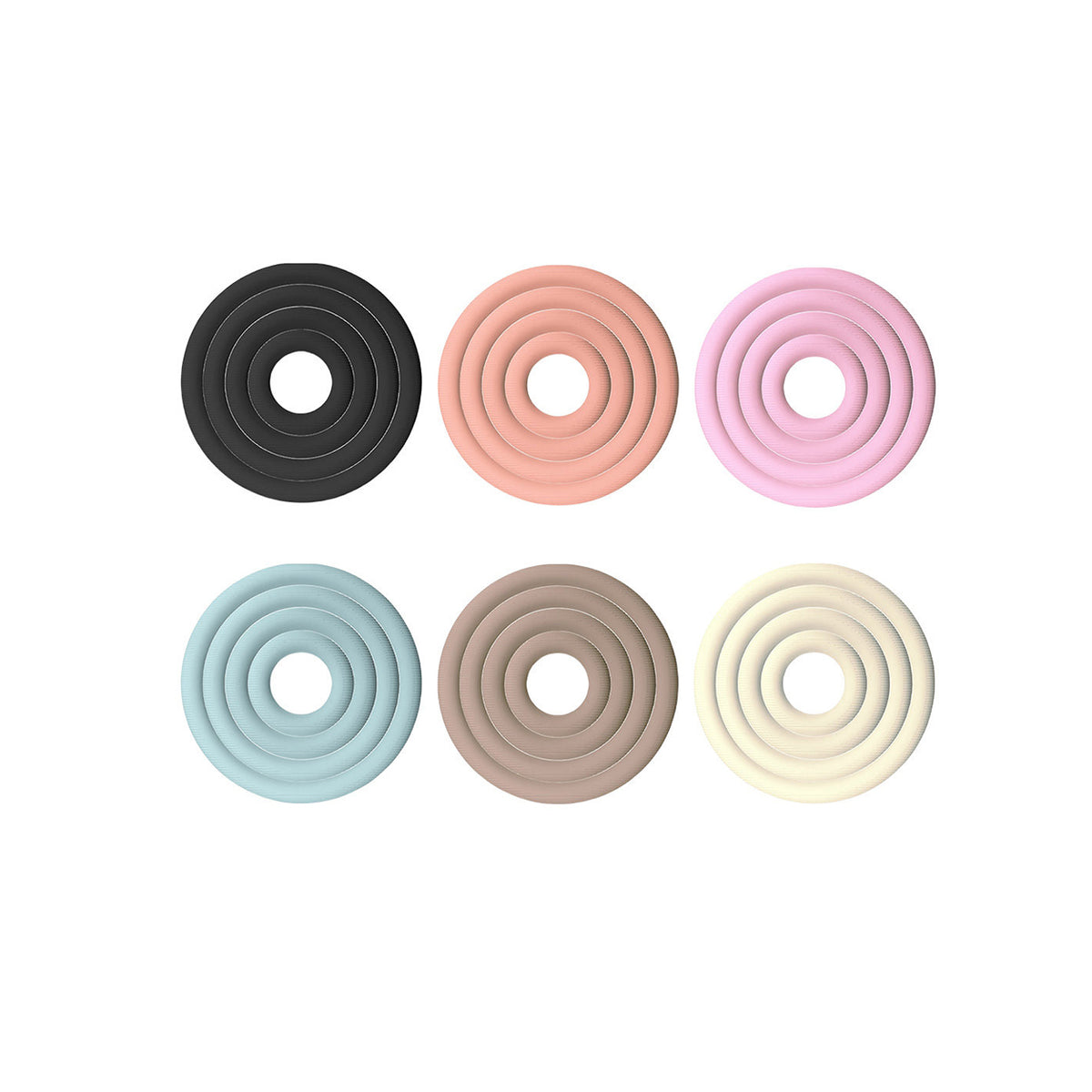 Weighted Pilates Ring with Striped Design-20