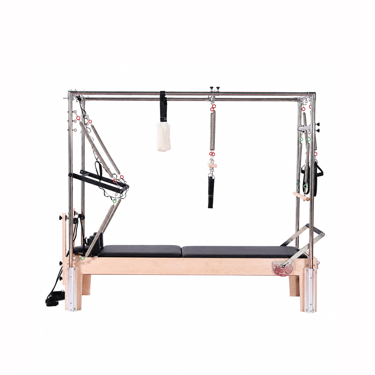 Maple Wood Pilates Reformer & Cadillac Tower-001