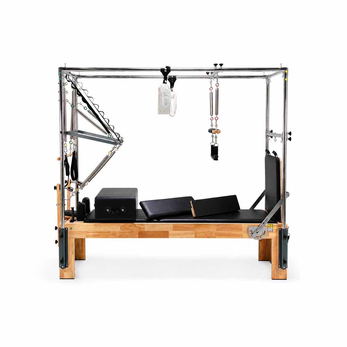 Oak Wood Pilates Reformer & Cadillac Tower-004