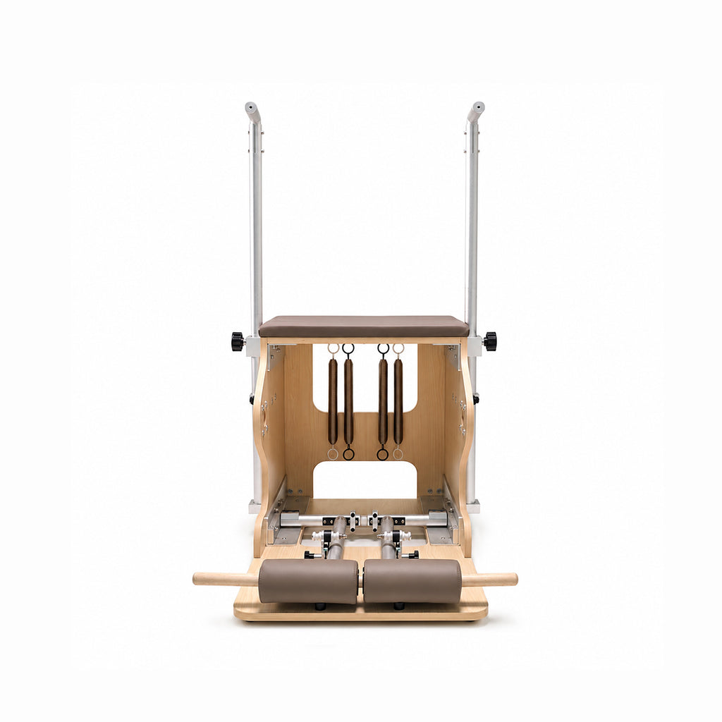 Deluxe Maple Pilates Chair with Aluminum Handles-005