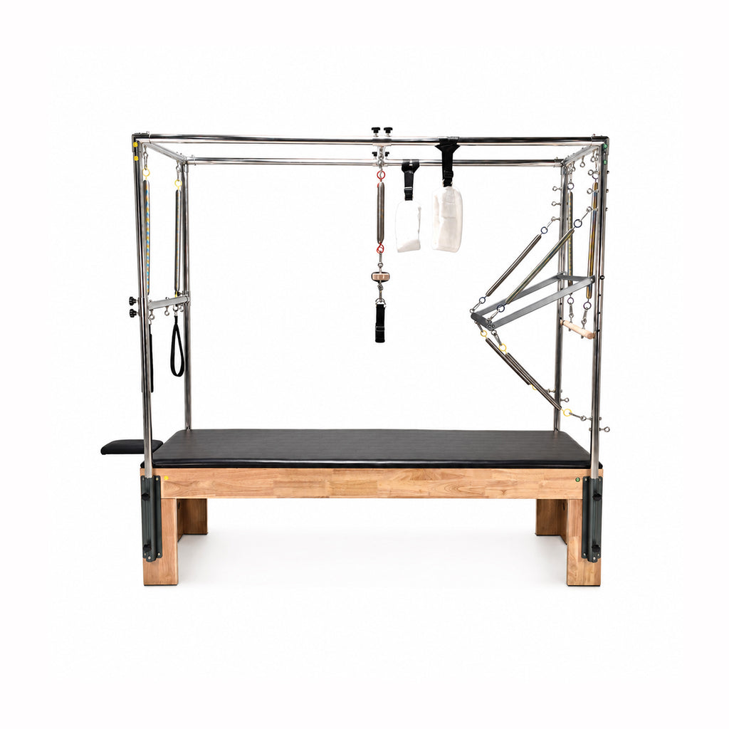 Oak Wood Pilates Cadillac Reformer-003