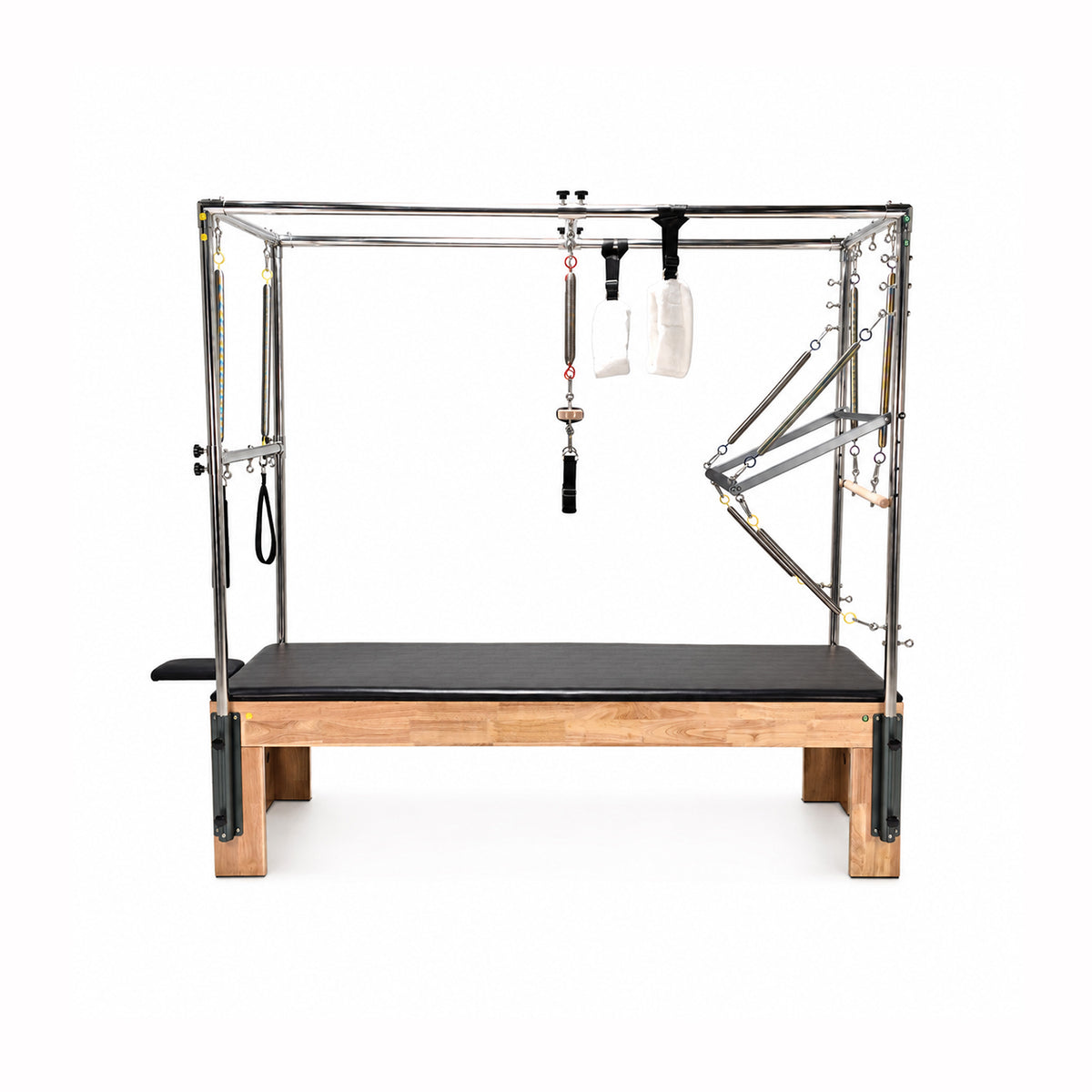 Oak Wood Pilates Cadillac Reformer-003