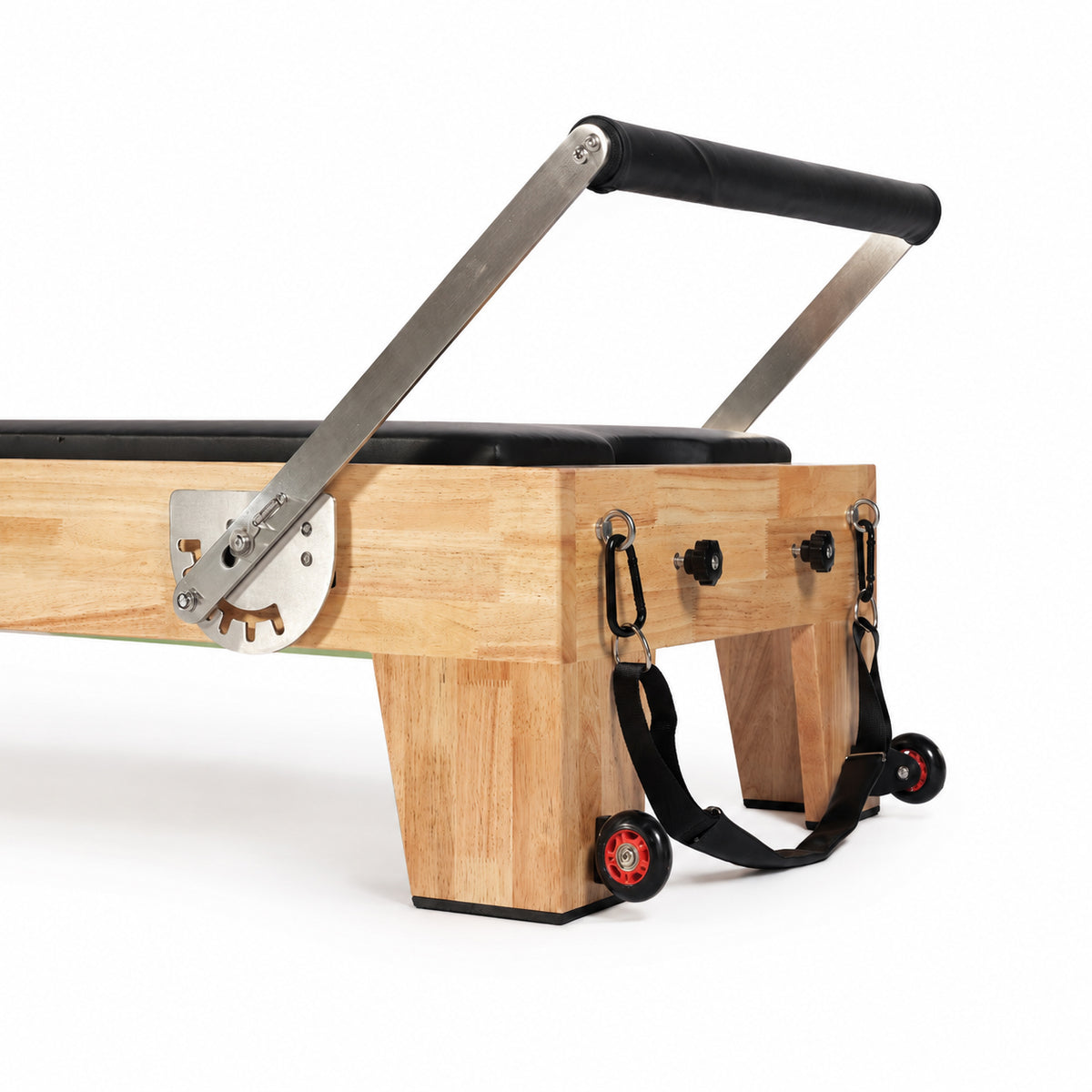Oak Pilates Reformer with Tower-005