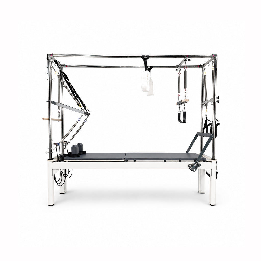 Pilates Reformer with Fixed Rail & Tower-008
