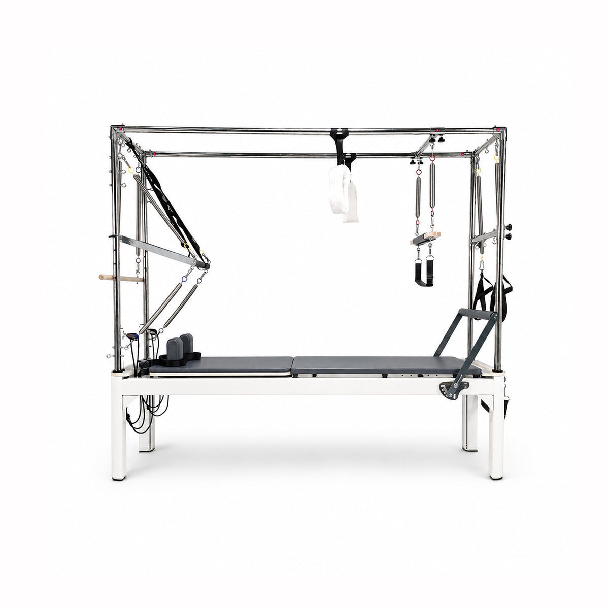 Pilates Reformer with Fixed Rail & Tower-008