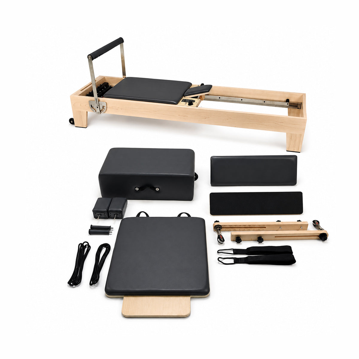 Maple Classic Pilates Reformer-001