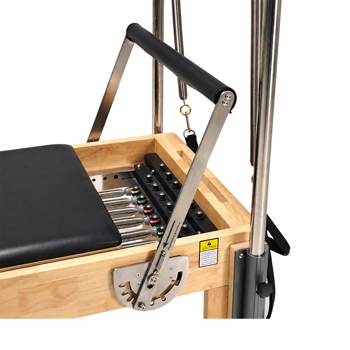 Oak Wood Pilates Reformer & Cadillac Tower-004