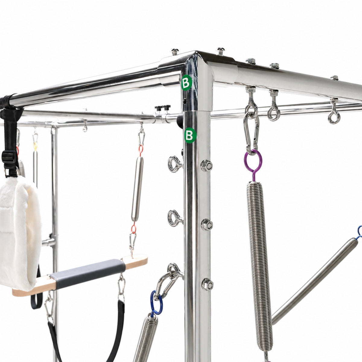 Oak Wood Pilates Cadillac Reformer-003