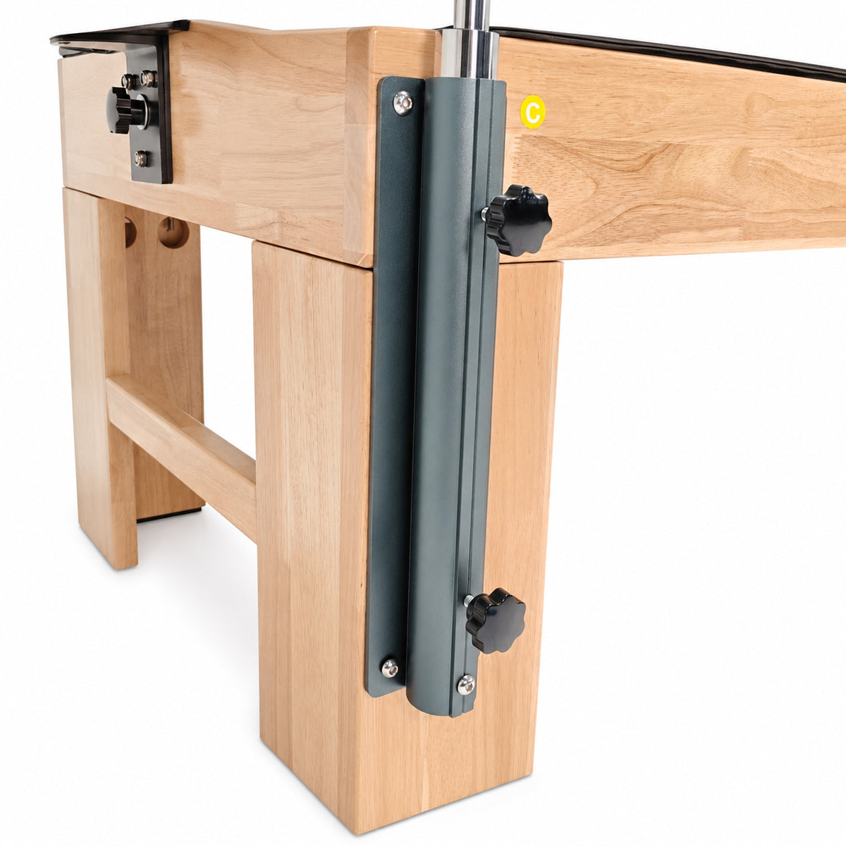 Oak Wood Pilates Cadillac Reformer-003