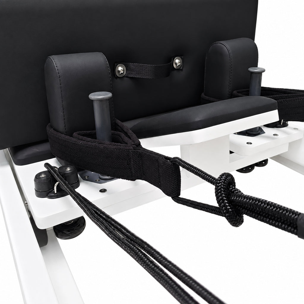Classic White Oak Pilates Reformer-012