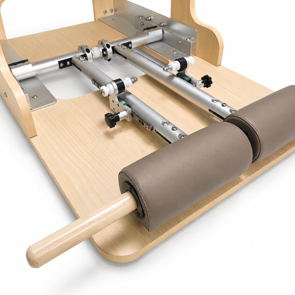 Deluxe Maple Pilates Chair with Aluminum Handles-005