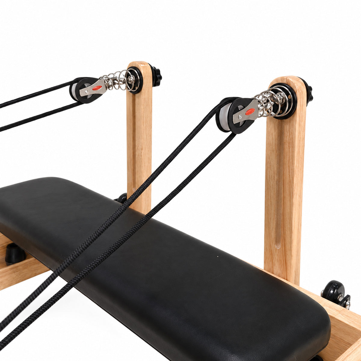 Classic Oak Folding Pilates Reformer-005