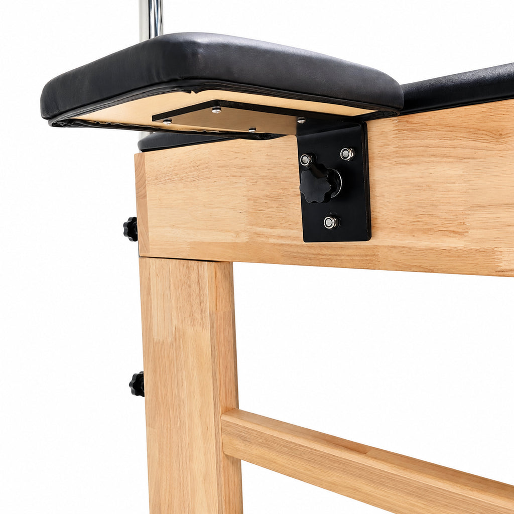 Oak Wood Pilates Cadillac Reformer-003