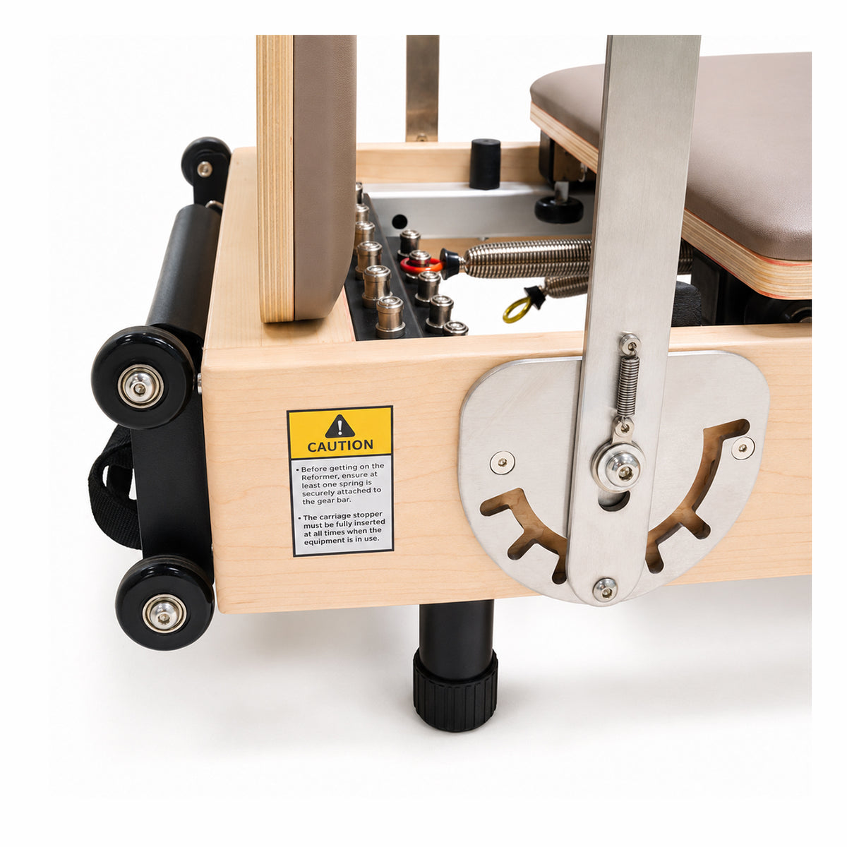 Premium Maple Folding Pilates Reformer-002