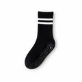 Professional Non-Slip Yoga Socks – Crew-Length with Anti-Slip Silicone Soles for Fitness and Pilates