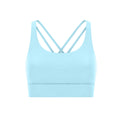 High-Impact Yoga Sports Bra with Crisscross Back – Double-Sided Brushed "Nude-Feel" Fabric, Shock-Absorbing & Push-Up Support
