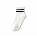 Professional Mid-Calf Cotton Yoga Socks – Non-Slip Silicone & Anti-Pilling